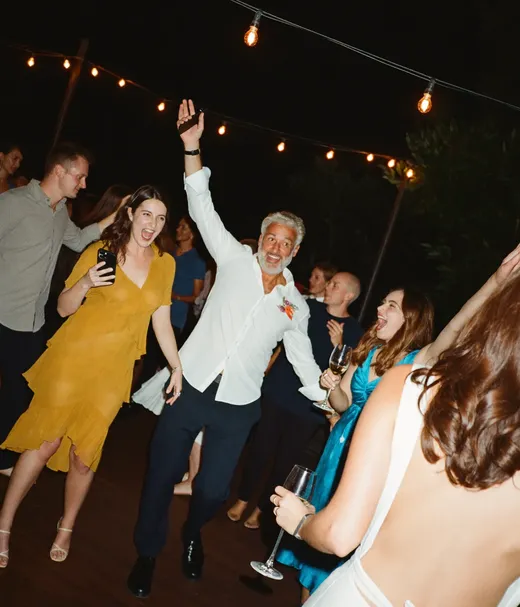 From the dance floor